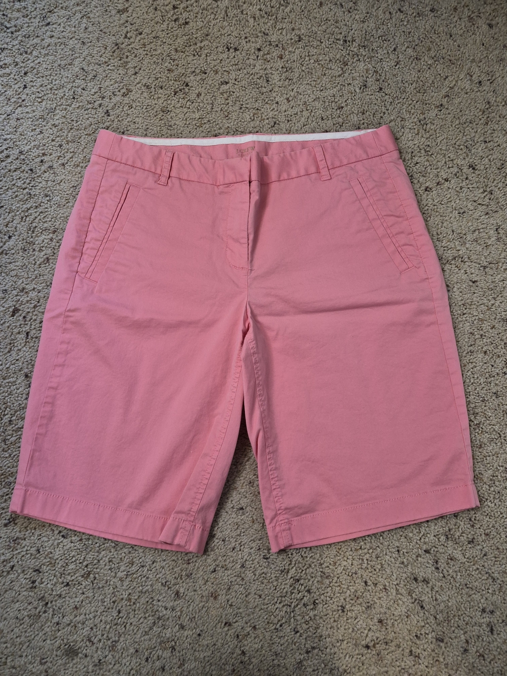 J. Crew Pink Bermuda Shorts